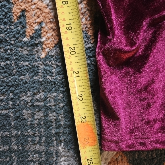 Lulu's Burgundy Velvet Jumpsuit - Picture 3 of 13